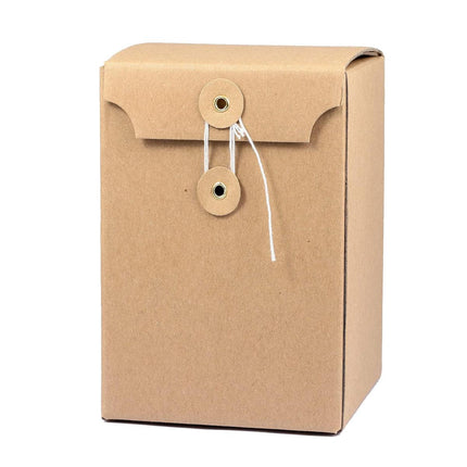 10PCS Kraft Paper Box Corrugated Packaging Box Gift Storage Transport Carton