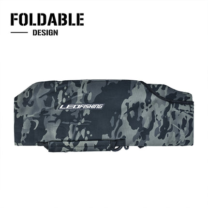 Portable Foldable Fishing Rod Bag Tackle Storage Bag Water Resistant Lightweight