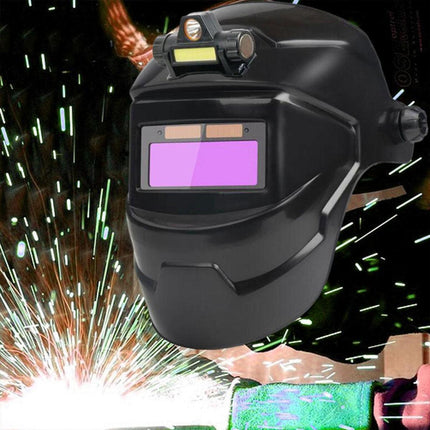 Automatic Welding Mask Light Changing Headgear Welder Protective Welding Cap