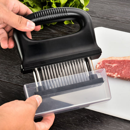 Stainless Steel Meat Tenderizer Needle Tendon Cutter Sharp Durable For Beef Pork