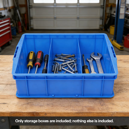 Thickened Plastic Storage Box 3/6 Compartments Storage Box for Hardware Tools