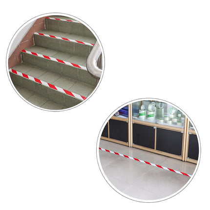 PVC Warning Tape 10cmx3.3m Durable High Adhesion Waterproof for Floor Marking