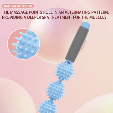 Massage Exercise Roller Yoga Stick for Muscle Fitness Home Gym