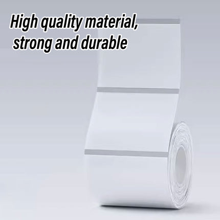 Transparent Thermal Label Printer Paper Roll Self Adhesive 220pcs Per Roll