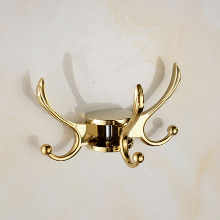 Wall Mounted Coat Hook Rotating Design Foldable Hook Space Saving For Home