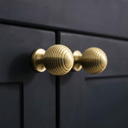 Round Ball Cabinet Handle Single Hole Modern Pull for Drawer Wardrobe Cupboard