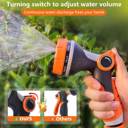 10 Function Garden Hose Nozzle Sprayer Spray Gun Watering Car Washing Water Gun