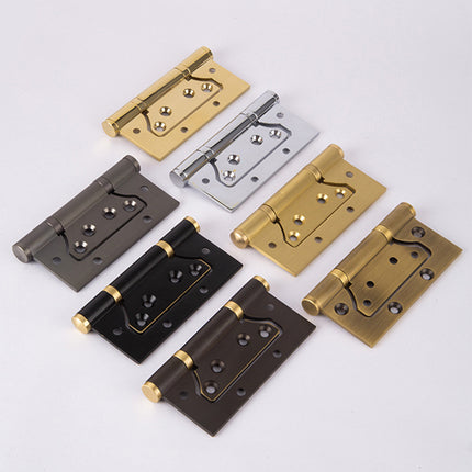 Copper Hinge 3.5mm Concealed Bearing Hinge Stealth Free Door Cabinet Hardware