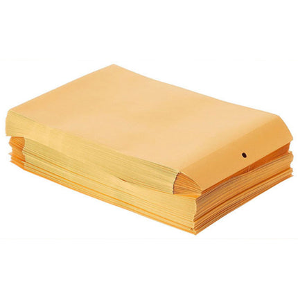 100pcs Kraft Envelopes 6x9in with Metal Clasp for Gift and Document Use