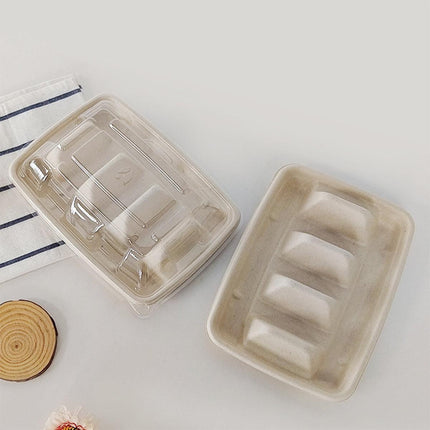 50PCS Taco Box Disposable Paper Tray Food Serving Holder Takeout Party Catering