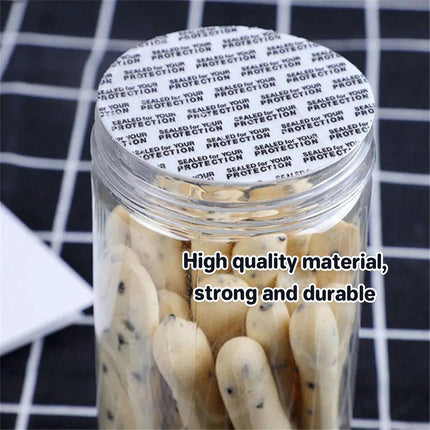 200pcs Pressure Sensitive Gasket Self Adhesive Bottle Cap Sealing Liner for Jars