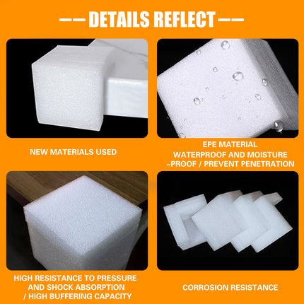 50PCS Anti-Collision Foam Corner Protectors for Furniture Moving Shipping Use