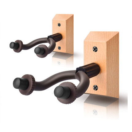 2PCS Guitar Wall Hanger Hook Holder Sturdy for Bass Ukulele Instrument Storage