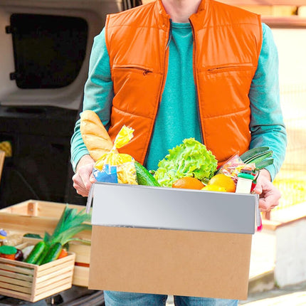 10pcs Insulated Carton Cold Chain Packaging Box Seafood Fresh Fruits Storage