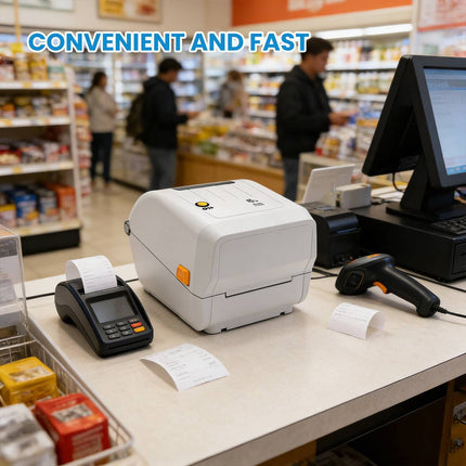 Zebra ZD888TA 300DPI Desktop Barcode Label Printer
