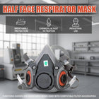 6200 Half Facepiece Respirator Mask Organic Vapor Chemical Safety Protection
