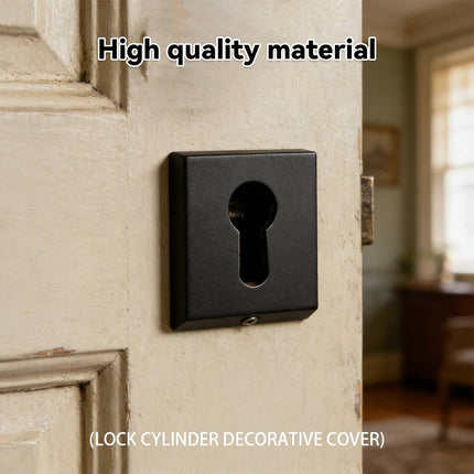Square Lock Cylinder Decorative Cover 3 Colours