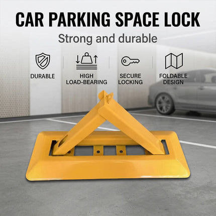 Triangle Foldable Residential Parking Space Lock Steel
