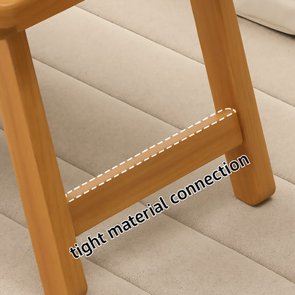 Bamboo Folding Side Table Portable Space Saving Easy Storage Stable Structure