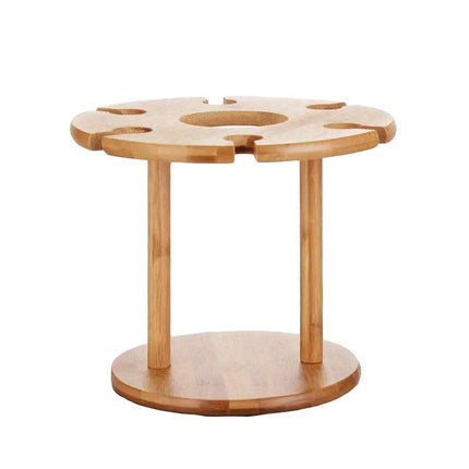 Wine Glass Holder Inverted Hanging Rack Tall Stemware Drainer Storage Stand