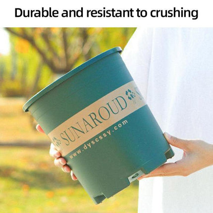 10pcs Plastic Flower Pots for Growing Plants Durable Garden Pots for Gardening