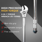 4 in 1 Multi Functional Torque Wrench Set High Precision for Car Bike Motorcycle
