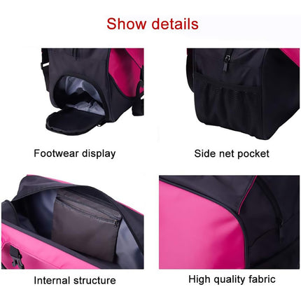 Yoga Mat Bag Large Capacity Sports Backpack Casual Gym Travel Print Backpack