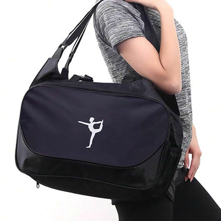 Yoga Mat Bag Large Capacity Sports Backpack Casual Gym Travel Print Backpack