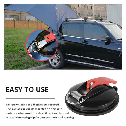 Suction Cup Anchor Holder 4pcs Multifunctional Wall Mount Household Vacuum Hooks