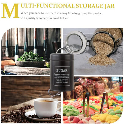 3PCS Sealed Storage Canister Set Milk Powder Coffee Container Kitchen Organizer