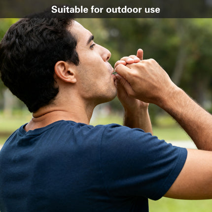 2PCS Outdoor 7 in 1 Multifunctional Emergency Whistle for Camping Hiking Use