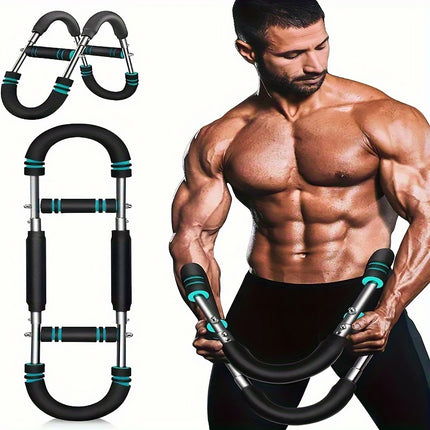 Multi Functional U Shaped Arm Strength Trainer Adjustable Home Exercise Device