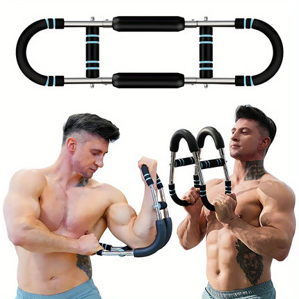 Multi Functional U Shaped Arm Strength Trainer Adjustable Home Exercise Device