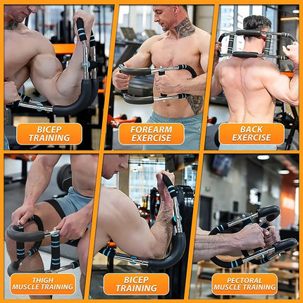 Multi Functional U Shaped Arm Strength Trainer Adjustable Home Exercise Device