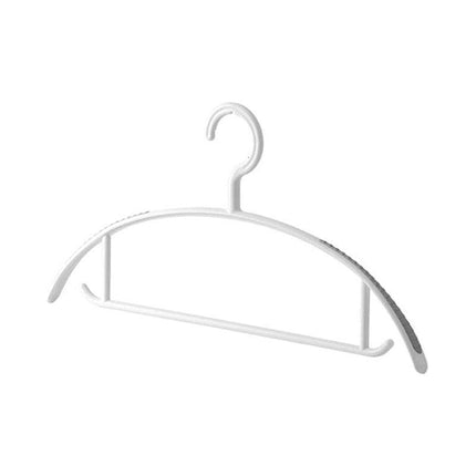 10PCS Plastic Half Round Non Slip Hangers Non Marking Drying Racks Home Use