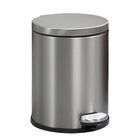 Trash Can Double Layer Foot Pedal Design with Lid Household Bin Kitchen Bathroom