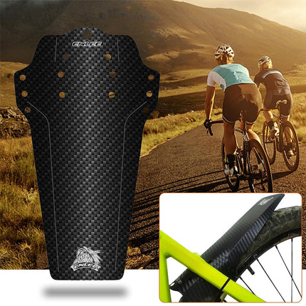 Mountain Bike Mudguard PP5 Carbon Weave Front Rear Wheel 15.6 x 27.2cm