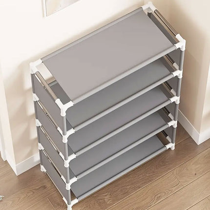 Multi Layer Shoe Storage Rack Durable for Entryway Hallway Home Space Saving