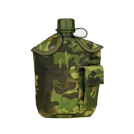 4pcs Camouflage Tactical Water Bottle Outdoor Camping Multi-functional Outdoor