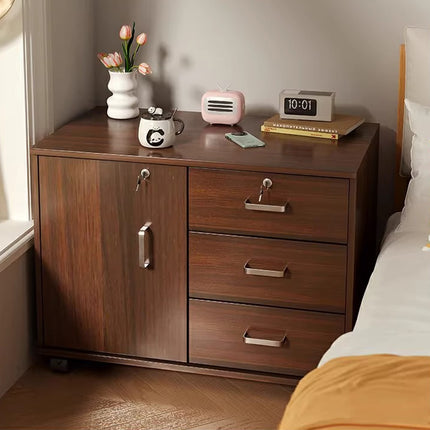 Multi-Functional Large Capacity Lockable Moveable Storage Cabinet With Wheels