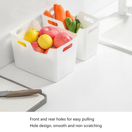 Storage Box 3PCS Portable Kitchen Cabinet Basket Multifunctional Organizer Bin