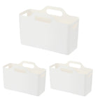 Storage Box 3PCS Portable Kitchen Cabinet Basket Multifunctional Organizer Bin