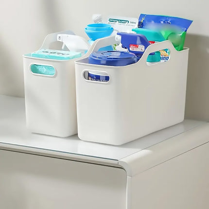 Storage Box 3PCS Portable Kitchen Cabinet Basket Multifunctional Organizer Bin