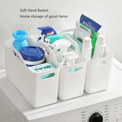 Storage Box 3PCS Portable Kitchen Cabinet Basket Multifunctional Organizer Bin