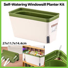 Rectangular Balcony Planter Box Vegetable Flower Pot Garden Planting Container
