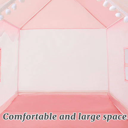 Indoor Kids Game Castle Tent Durable for Toddler Indoor Game Room Bedroom Play
