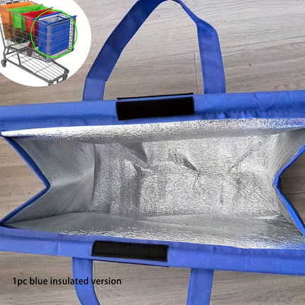 Shopping Tote Bag Set Reusable 4pcs Foldable Nonwoven Large Capacity  Carrier