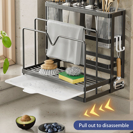 Kitchen Knife Rest Rack Universal Model Stainless Steel Wall-mounted Pot Holder