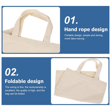 10PCS Wine Double-Bottle Bags Canvas Gift Bag with Handles for Party Wedding Use