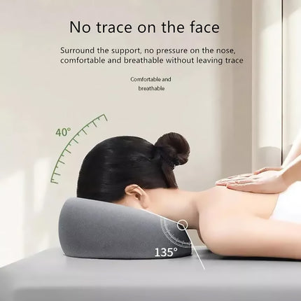 Memory Foam Face Pillow for Massage Table Beauty Bed Comfortable Head Support